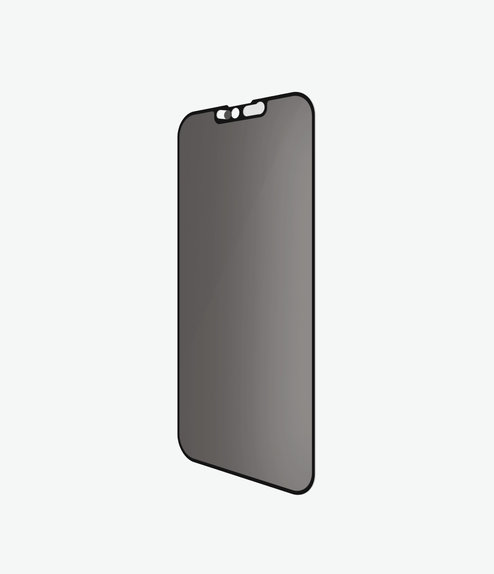 PanzerGlass - Tempered glass Case Friendly Privacy CamSlider AB for iPhone 13 mini, black