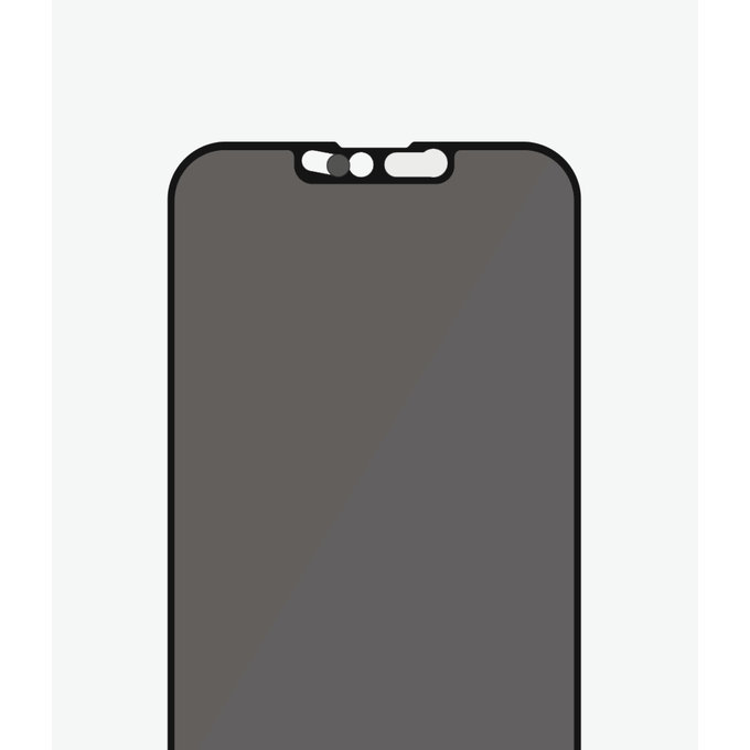 PanzerGlass - Tempered glass Case Friendly Privacy CamSlider AB for iPhone 13 mini, black
