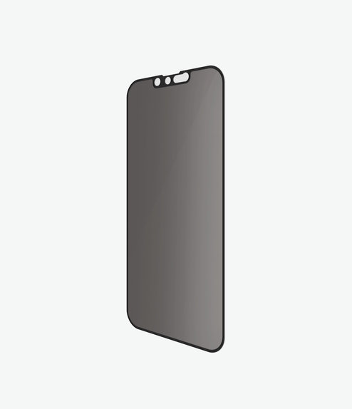 PanzerGlass - Tempered Glass Case Friendly Privacy AB for iPhone 13, 13 Pro, 14 & 16e, black