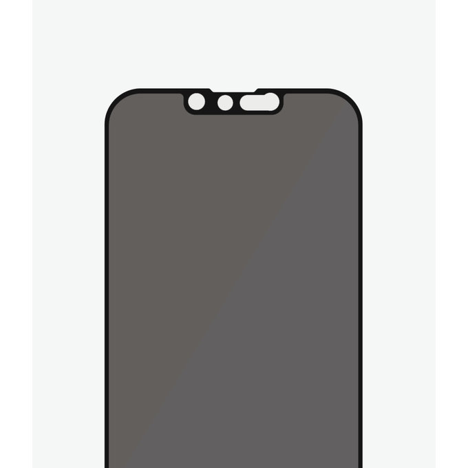 PanzerGlass - Tempered Glass Case Friendly Privacy AB for iPhone 13, 13 Pro, 14 & 16e, black