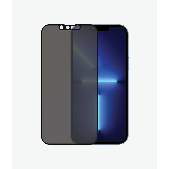 PanzerGlass - Tempered Glass Case Friendly Privacy AB for iPhone 13 Pro Max & 14 Plus, black