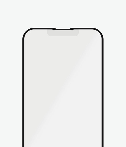 PanzerGlass - Tempered Glass Case Friendly Anti-Glare AB for iPhone 13 Pro Max & 14 Plus, black