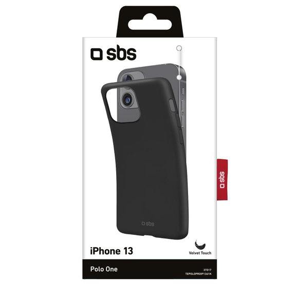 SBS - Case Polo One for iPhone 13, black