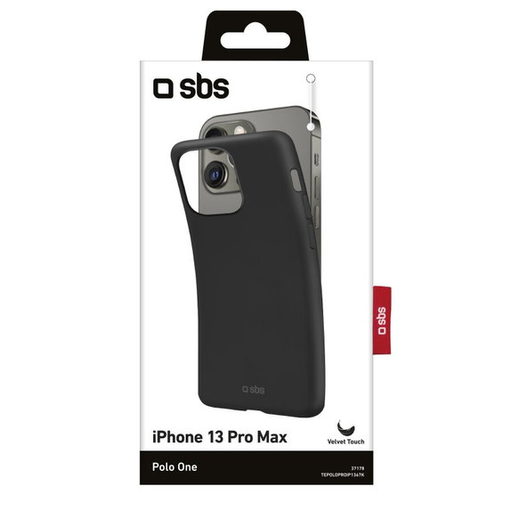SBS - Case Polo One for iPhone 13 Pro Max, black