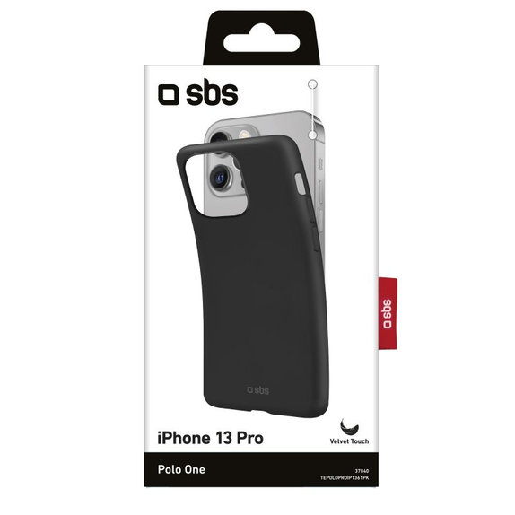 SBS - Case Polo One for iPhone 13 Pro, black
