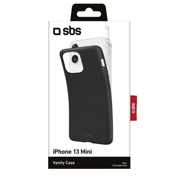 SBS - Case Vanity for iPhone 13 mini, black