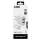 SBS - 10W Charging Adapter 2x USB + Cable USB / Lightning, white