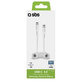 SBS - USB-C / USB-C Cable (1m), spring, white