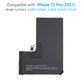 Battery for iPhone 13 Pro, 3095mAh