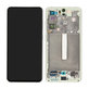Samsung Galaxy S21 FE G990B - LCD Display + Touch Screen + Frame (Green) - GH82-26414C, GH82-26420C, GH82-26590C Genuine Service Pack