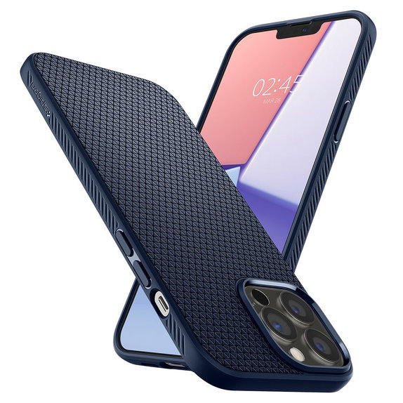 Spigen - Case Liquid Air for iPhone 13 Pro Max, blue