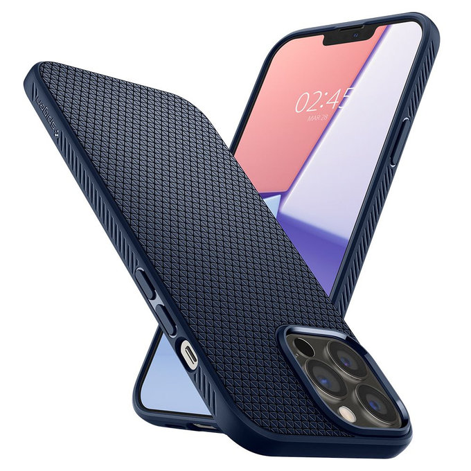 Spigen - Case Liquid Air for iPhone 13 Pro Max, blue