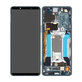 Sony Xperia 5 III - LCD Display + Touch Glass + Frame (Green) - A5033716A Genuine Service Pack