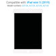 LCD Display for iPad Mini 5, White, Touch Screen without Frame, Refurbished
