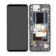 Asus ROG Phone 5s, 5s Pro ZS676KS - LCD Display + Touchscreen + Frame (Black) - 90AI0091-R20020 Genuine Service Pack