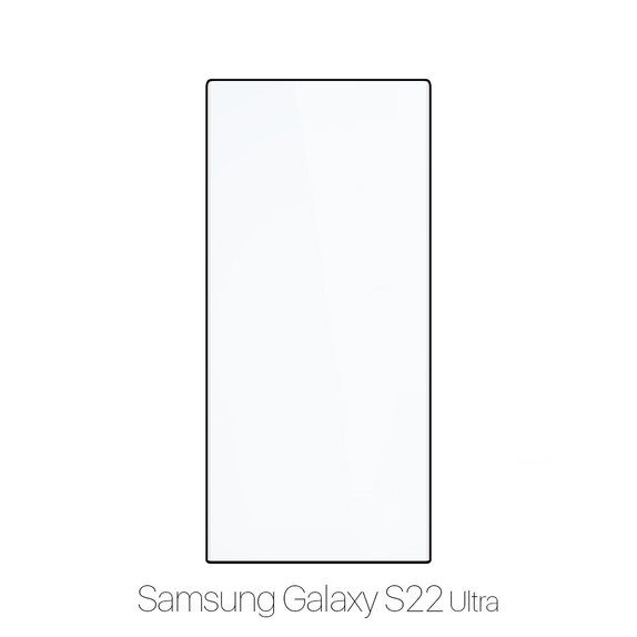 FixPremium FullCover Glass - 3D Tempered Glass for Samsung Galaxy S22 Ultra