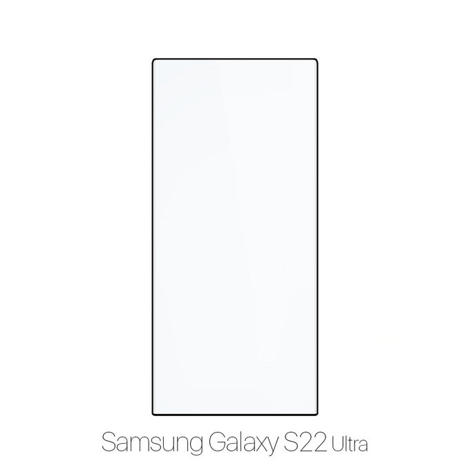 FixPremium FullCover Glass - 3D Tempered Glass for Samsung Galaxy S22 Ultra