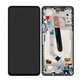 Xiaomi Mi 11i - LCD Display + Touchscreen + Frame (Celestian Silver) - 5600040K1100 Genuine Service Pack