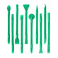 Relife RL-049C - High Hardness Disassembly Tool Set 10in1 (Green)