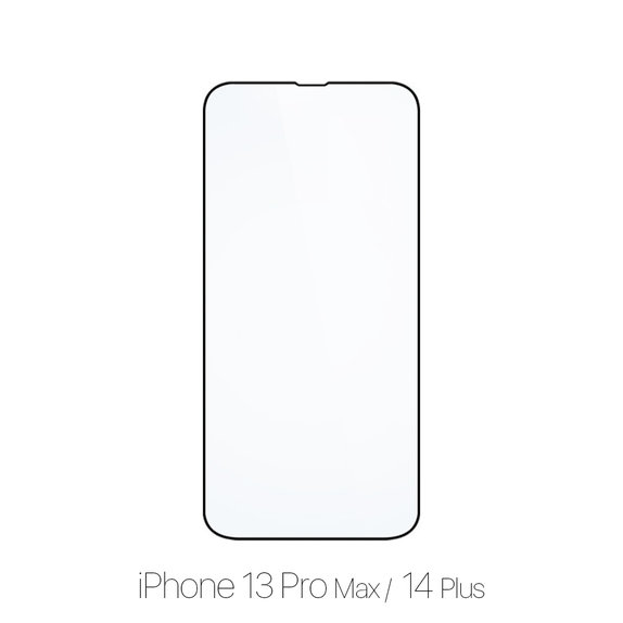 FixPremium FullCover Glass - Tempered Glass for iPhone 13 Pro Max & 14 Plus