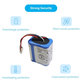 iRobot Braava 2000, 300, 380, 380T, 381, 390, Mint 5200, Mint Plus 5200, Proscenic JOJO Professional - Battery GPRHC202N026, 4409709, W206001001399 Ni-MH 7.2V 2500mAh