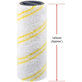 Kärcher FC 3, FC 5, FC 7 - Multi-Surface Roller Set (Yellow)
