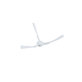 Xiaomi Mi Robot Vacuum Mop Pro (P), 2S, Viomi V2 Pro, V3, SE - Side Brush (White) - 2pcs