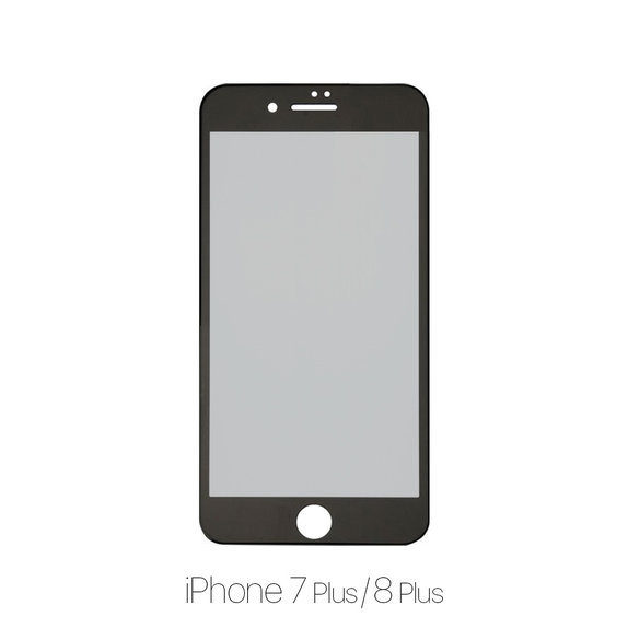 FixPremium Privacy Anti-Spy Glass - Tempered Glass for iPhone 7 Plus & 8 Plus