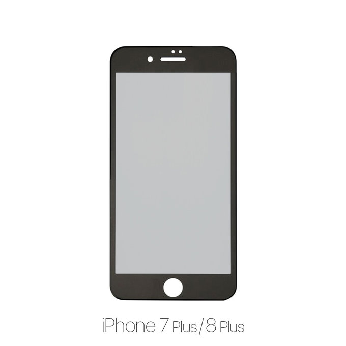 FixPremium Privacy Anti-Spy Glass - Tempered Glass for iPhone 7 Plus & 8 Plus