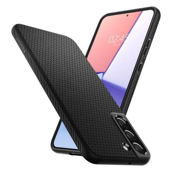 Spigen - Case Liquid Air for Samsung Galaxy S22, matte black