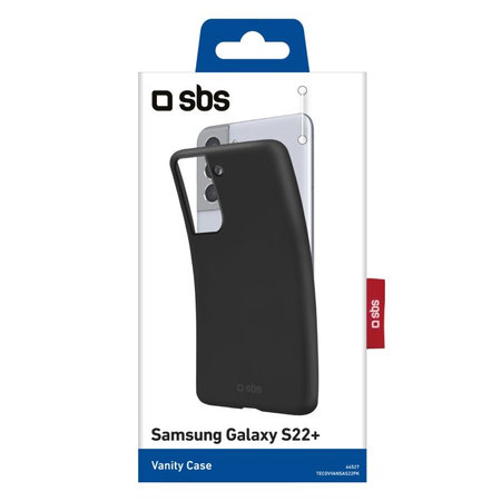 SBS Case Vanity for Samsung Galaxy S22+, black FixShop