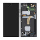 Samsung Galaxy S22 Ultra S908B - LCD Display + Touch Screen + Frame (Phantom Black) - GH82-27488A, GH82-27489A Genuine Service Pack