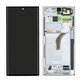 Samsung Galaxy S22 Ultra S908B - LCD Display + Touch Screen + Frame (Phantom White) - GH82-27488C, GH82-27489C Genuine Service Pack