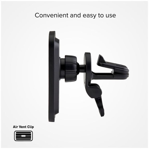 SBS - MagCharge Car Holder for MagSafe Charging into the Vent, black
