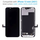 Display Hard OLED for iPhone 13 Mini, Touch Screen with Frame, FixPremium