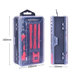 Kingsdun - Professional Screwdriver Set for iPhone 117in1 (Red Edition)