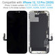 Display Hard OLED for iPhone 12, 12 Pro, Touch Screen with Frame, FixPremium