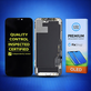 Display Hard OLED for iPhone 12, 12 Pro, Touch Screen with Frame, FixPremium