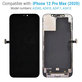 Display Hard OLED for iPhone 12 Pro Max, Touch Screen with Frame, FixPremium
