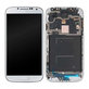 Samsung Galaxy S4 i9500 - LCD Display + Touch Screen + Frame (White Frost) OLED