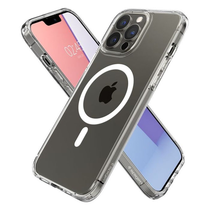 Spigen - Case Ultra Hybrid with MagSafe for iPhone 13 Pro Max, white