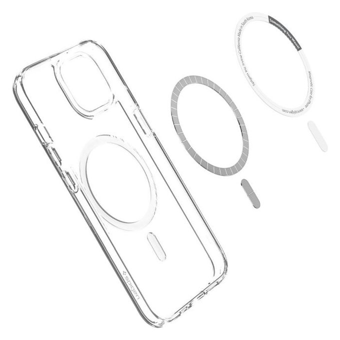 Spigen - Case Ultra Hybrid with MagSafe for iPhone 13 mini, white