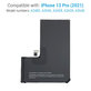 Battery for iPhone 13 Pro, 3095mAh, A2656, Service Pack