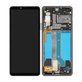 Sony Xperia 10 IV XQCC54 - LCD Display + Touch Screen + Frame (Black) - A5047173A Genuine Service Pack