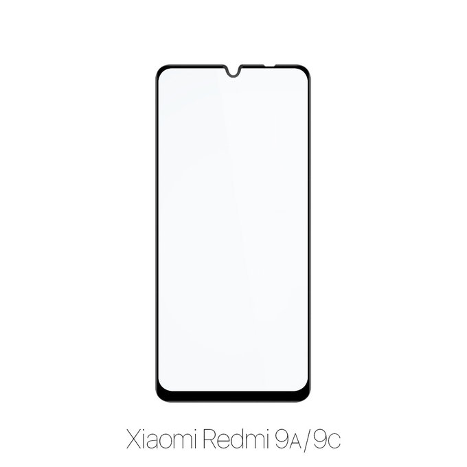 FixPremium FullCover Glass - Tempered glass for Xiaomi Redmi 9A & 9C