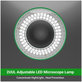 2UUL - Adjustable LED Microscope Lamp