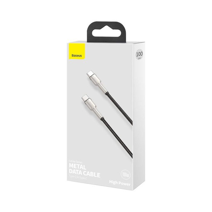 Baseus - USB-C / USB-C Cable (1m), black