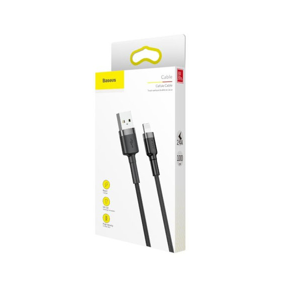 Baseus - Lightning / USB Cable (1m), black