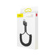 Baseus - Lightning / USB Cable (1m), spring, black
