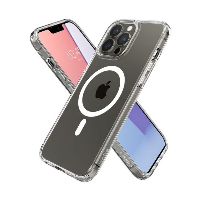Spigen - Case Ultra Hybrid with MagSafe for iPhone 13 Pro, white